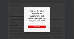 Desktop Screenshot of cdpcholine.net